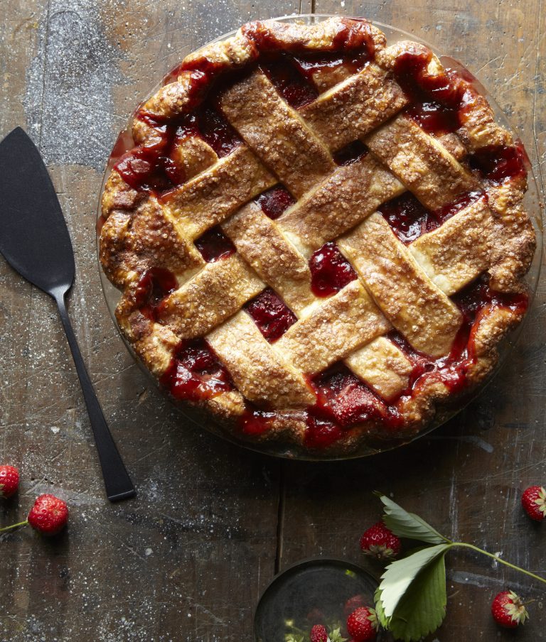 Eating Local: Four & Twenty Blackbirds: Strawberry Balsamic Pie